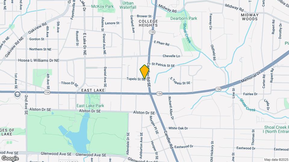 2871 Tupelo St SE Map and Location Details