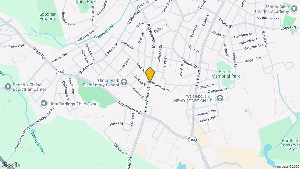 576 Providence St, Unit 3 Map and Location Details