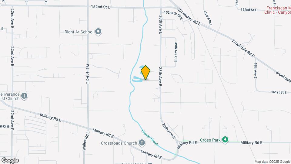 3622 159th Street Ct E Mapa y Detalles de la Ubicación