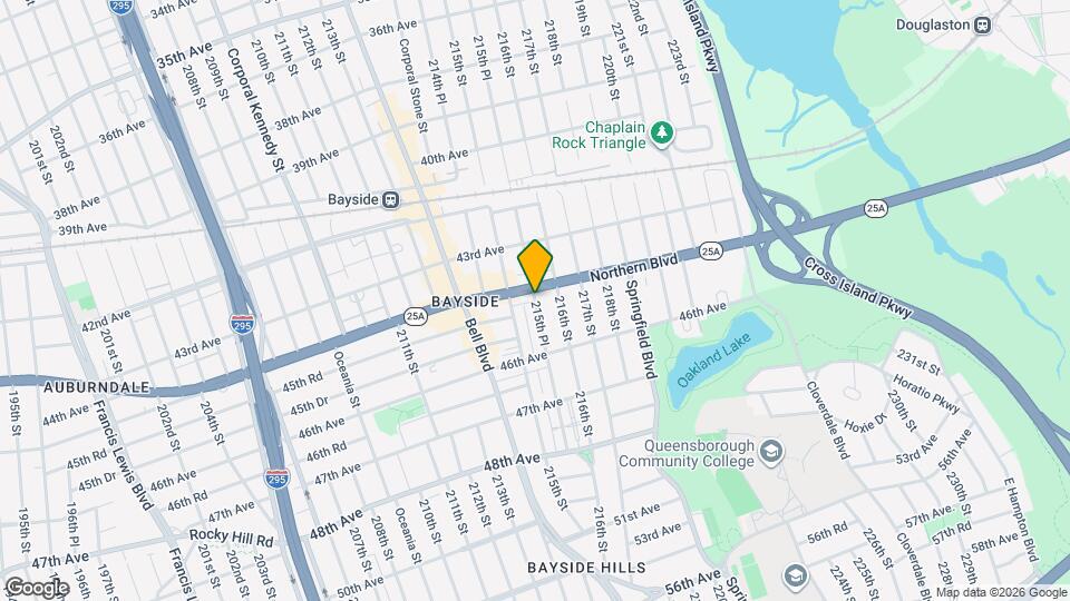 45-10 215th Pl, Unit 3H Map and Location Details