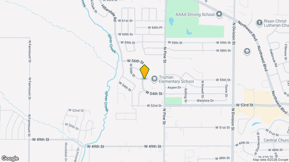 5437-5439 N Linwood Ave Map and Location Details