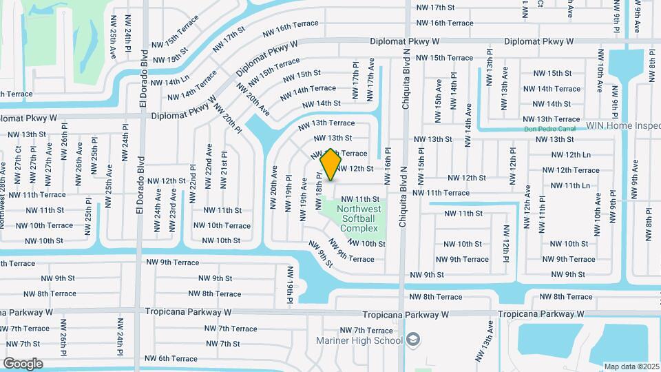 1110 NW 18th Ave Map and Location Details