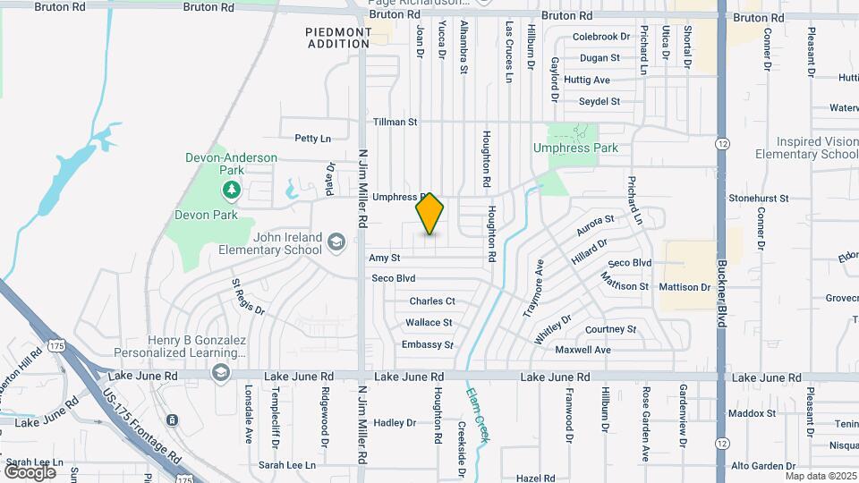 1539 Yucca Dr Map and Location Details