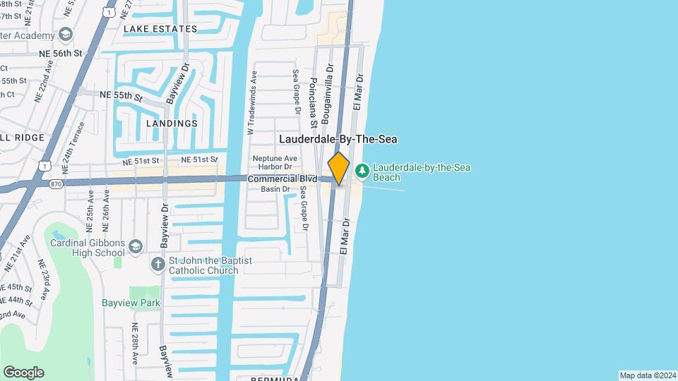 Villa Bettina Apartments and Nearby Lauderdale-by-the-Sea Apartments ...