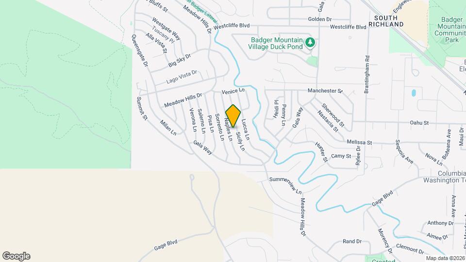 1644 Naples Ln Map and Location Details