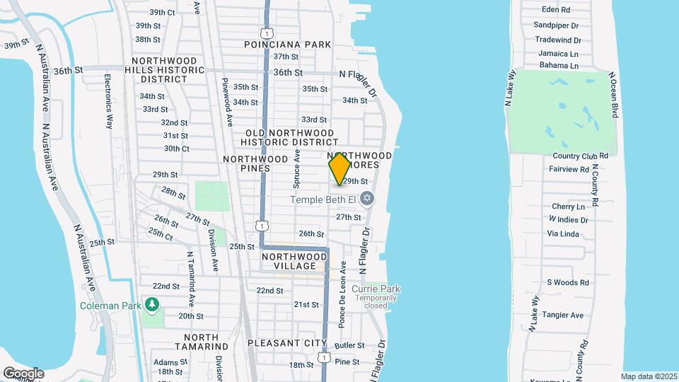 317 28th St Map and Location Details