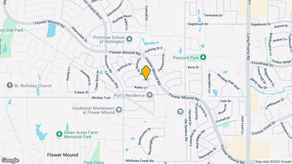 2905 Furlong Dr W Map and Location Details