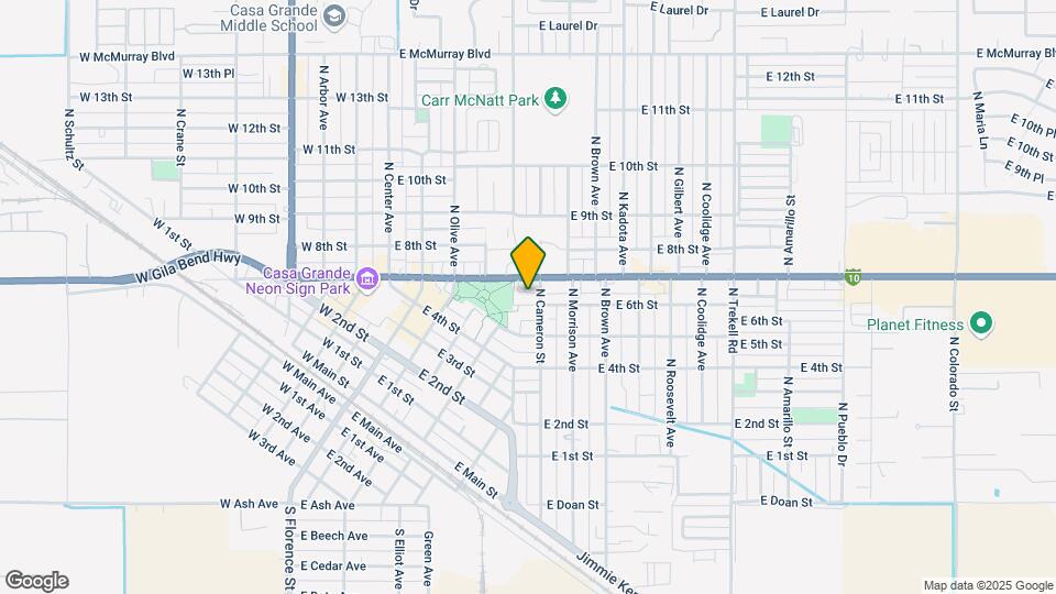 601 N Cameron St Map and Location Details