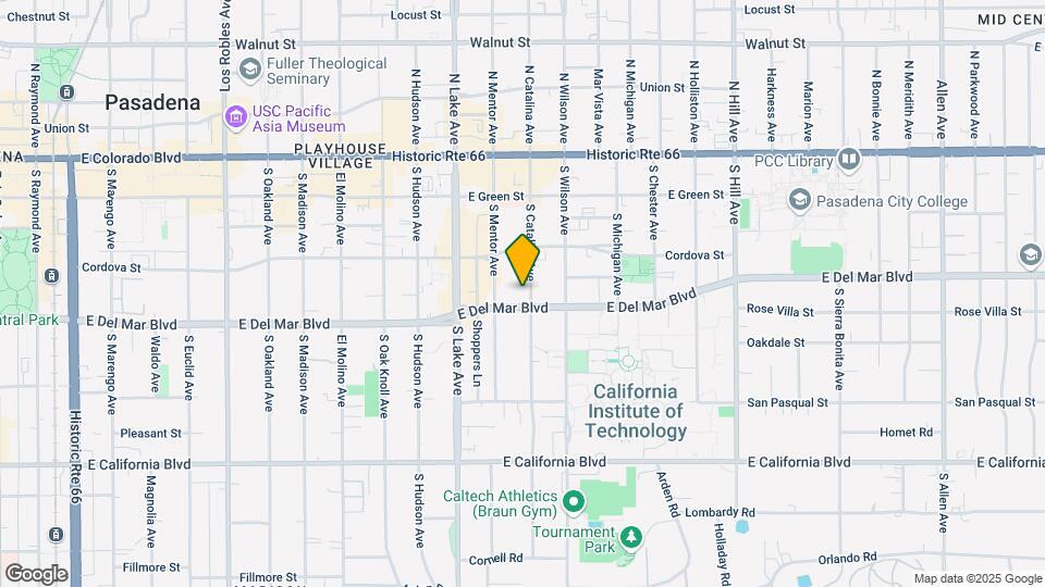 253 S Catalina Ave Map and Location Details