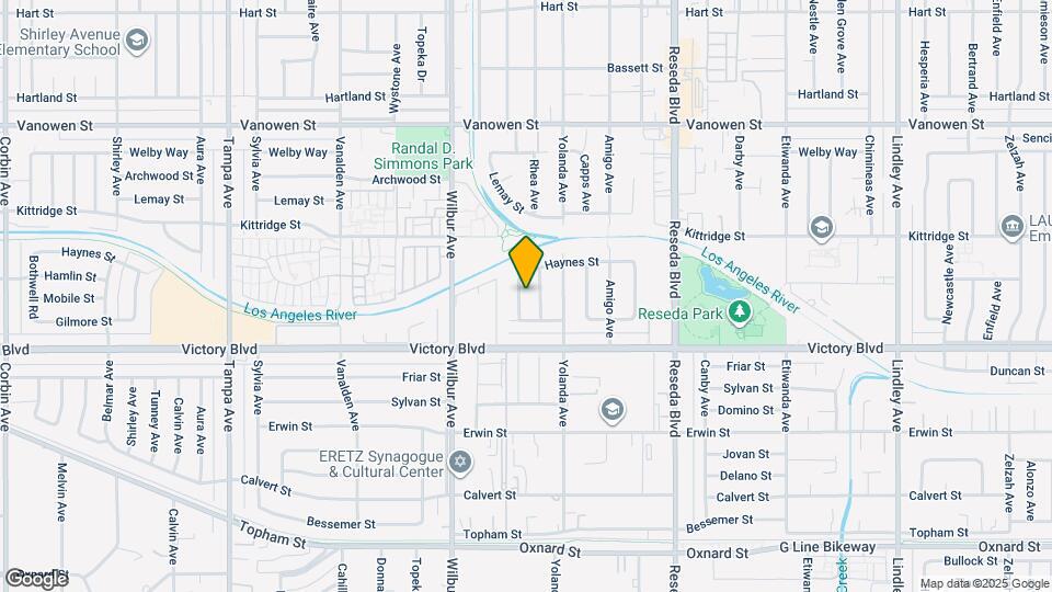 6452 Geyser Ave Map and Location Details