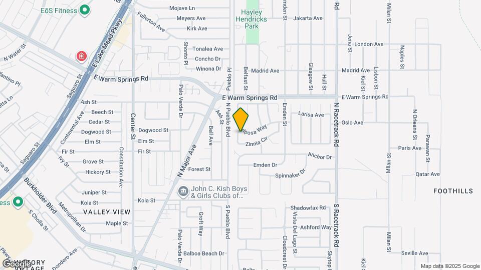 806 Zinnia Cir Map and Location Details