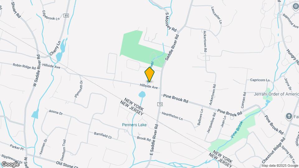 8 Hillside Ave Map and Location Details