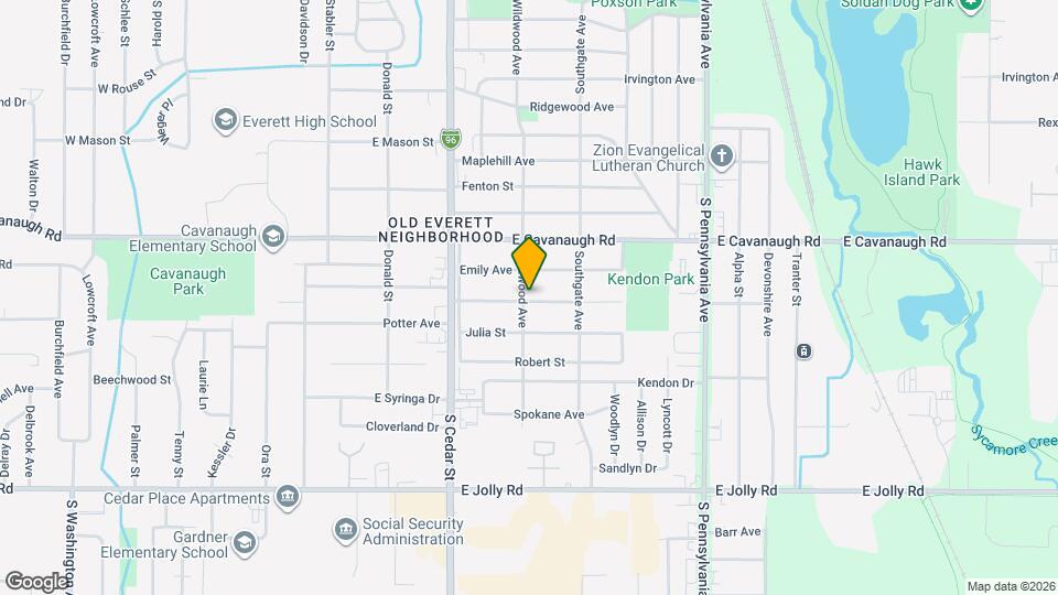 607 Samantha Ave Map and Location Details