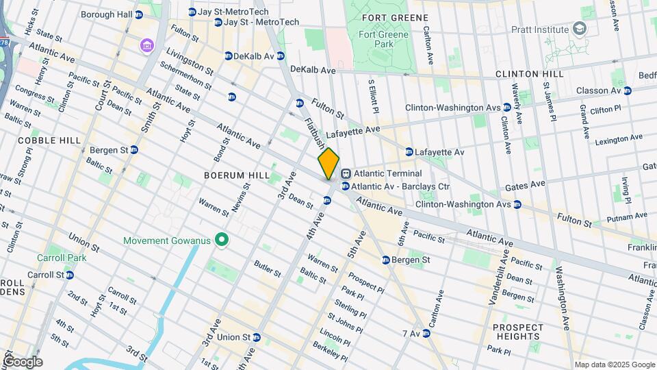 578 Atlantic Ave Mapa y Detalles de la Ubicación