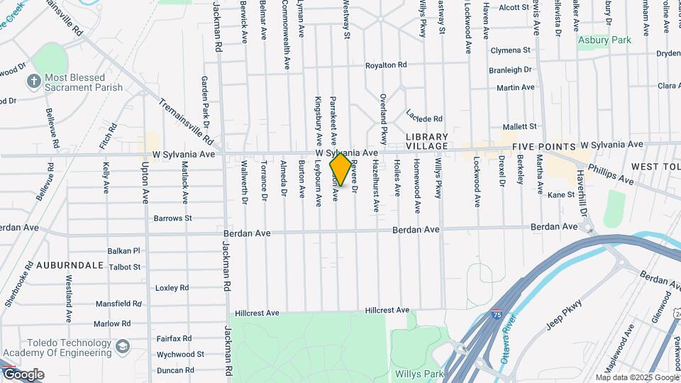 3904 Watson Ave Map and Location Details