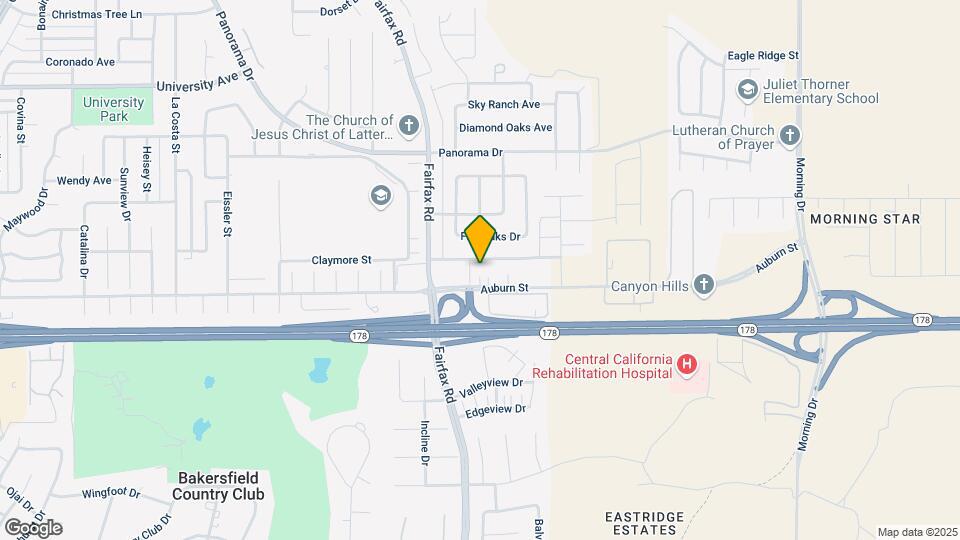 5901 Auburn Oaks Dr Map and Location Details