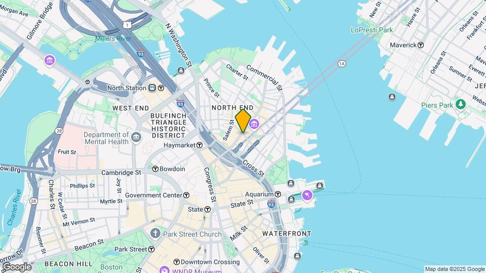 200 Hanover St, Unit 15 Map and Location Details