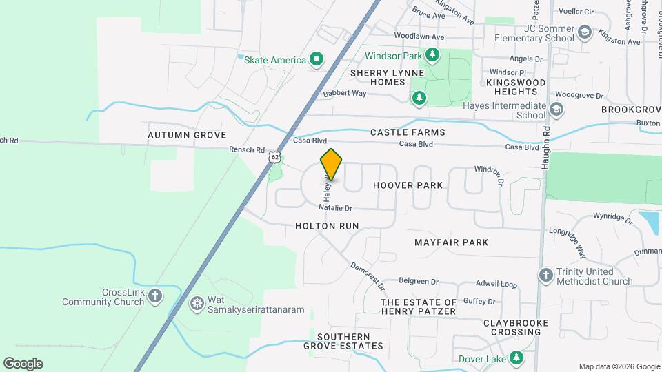 4622 Haley Way Mapa y Detalles de la Ubicación