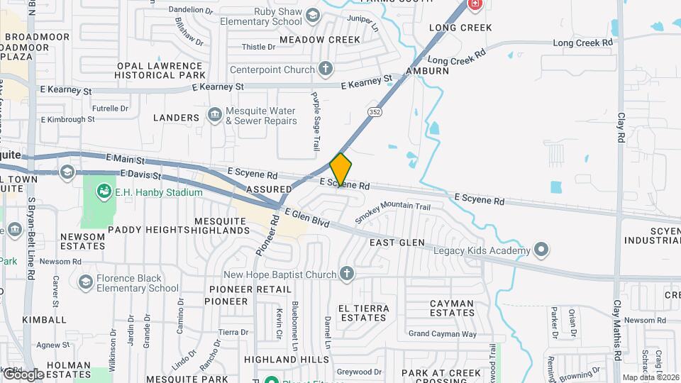 1521 Savannah St Map and Location Details