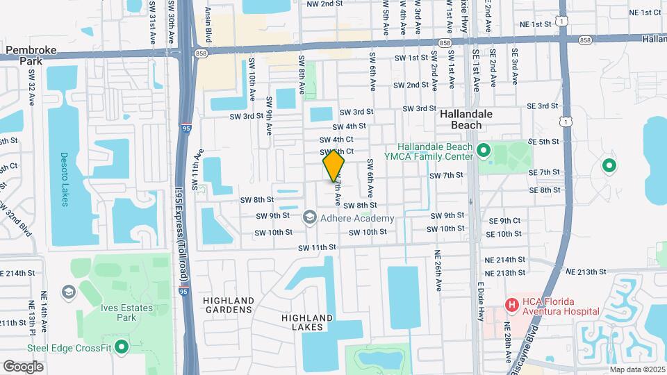 712 SW 7th Ave Map and Location Details