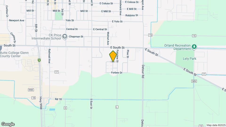 1381 Edith Cir Map and Location Details