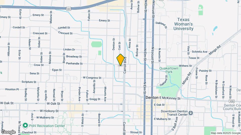 718 Coit St Map and Location Details