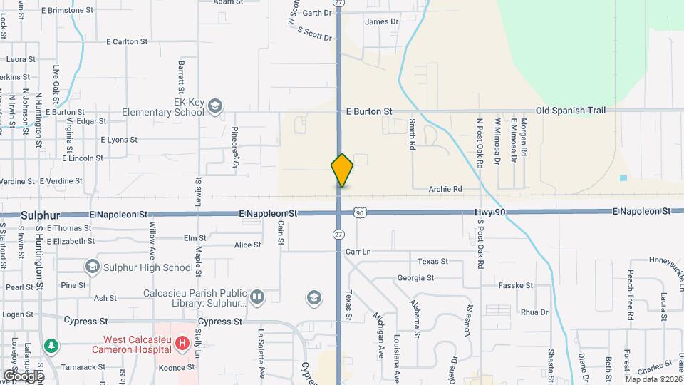 210 N Beglis Pkwy Map and Location Details