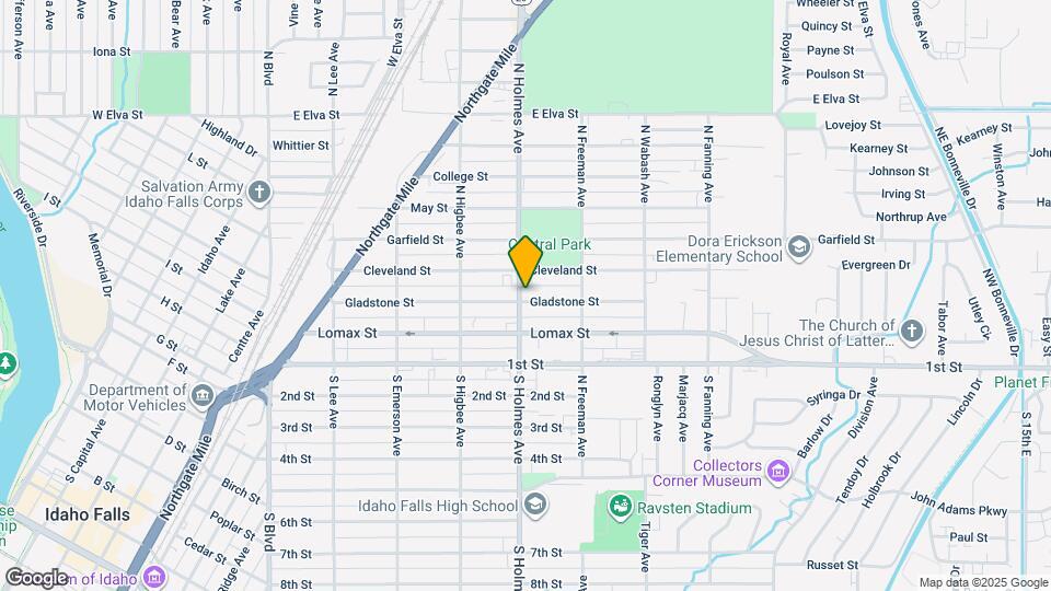 320 N Holmes Ave Map and Location Details