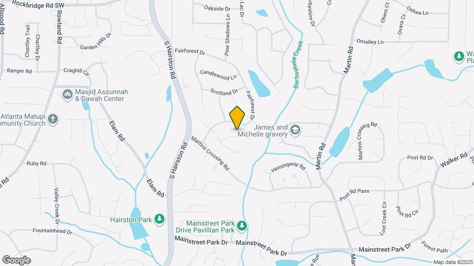 4914 Sandberg Ct Map and Location Details