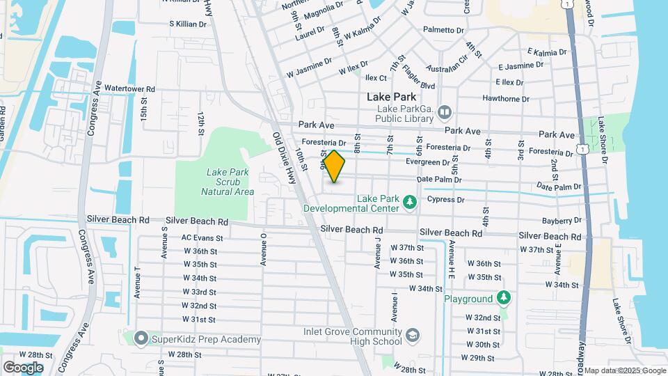825-835 Cypress Dr Mapa y Detalles de la Ubicación