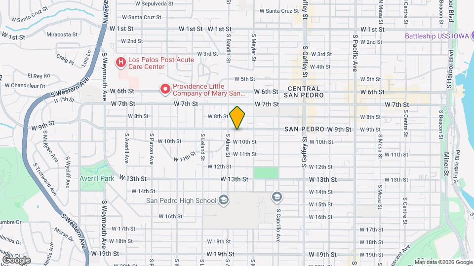 963 W 9th St Mapa y Detalles de la Ubicación