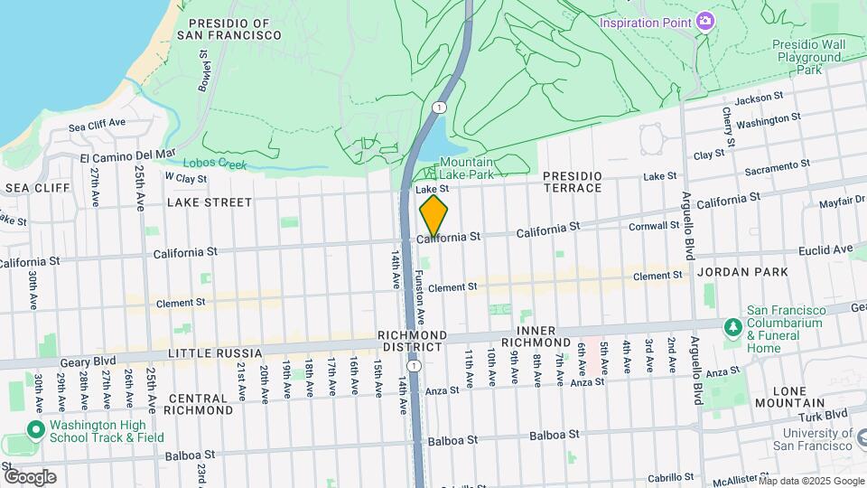 5027 California St Map and Location Details