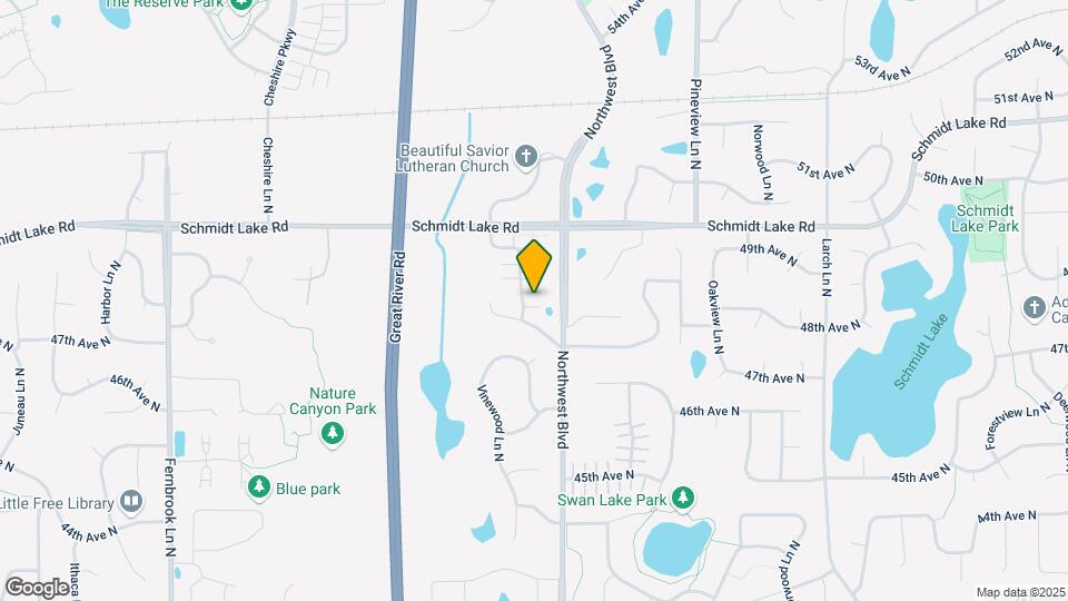 4770 Underwood Ln N Map and Location Details