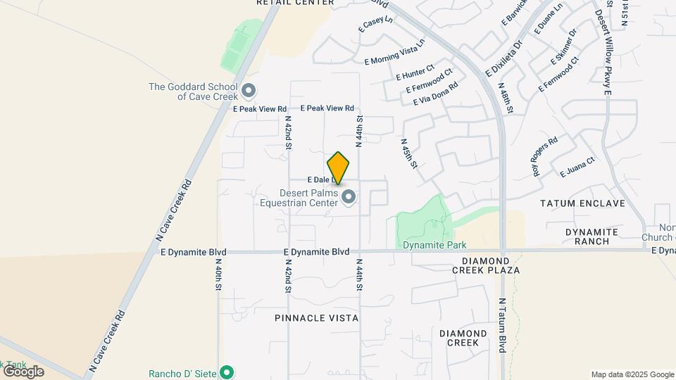 4315 E Dale Ln Map and Location Details
