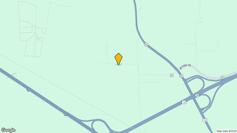 E8630 595th Ave, Unit Elk Mound Apt Mapa y Detalles de la Ubicación