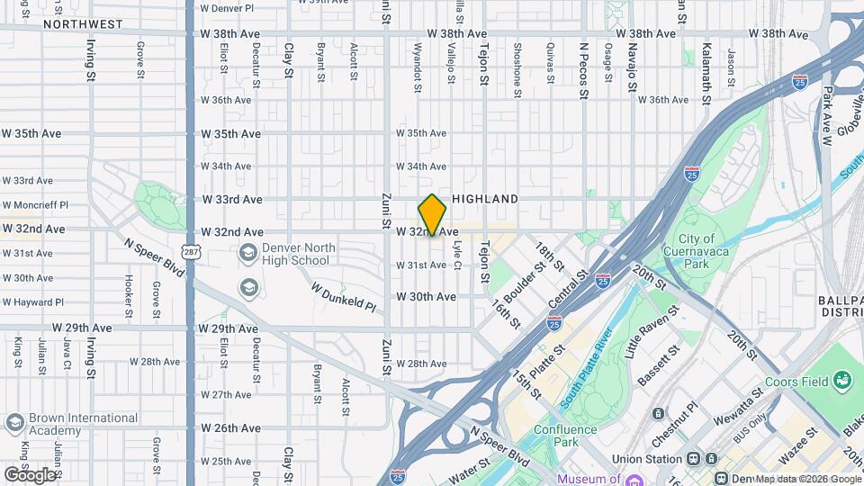 3145 Vallejo St Mapa y Detalles de la Ubicación