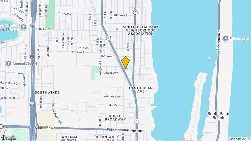 1628 S Dixie Hwy, Unit 1628 S Dixie Apt 1 Map and Location Details