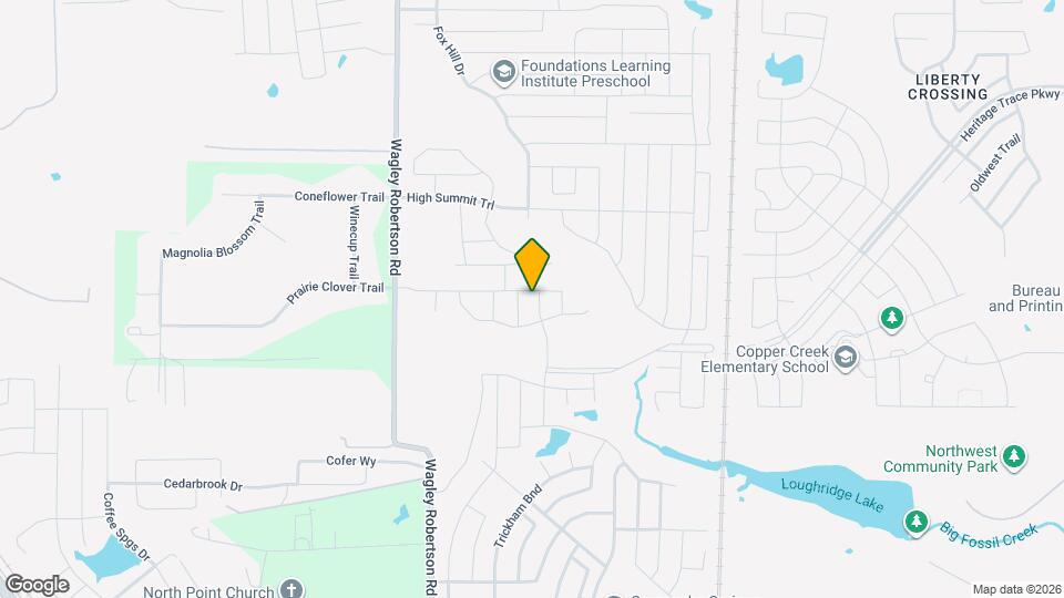 8917 Boulder Oak Blvd Map and Location Details