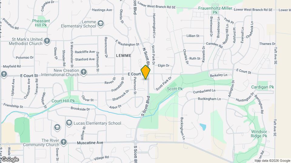 477 S Scott Blvd Map and Location Details