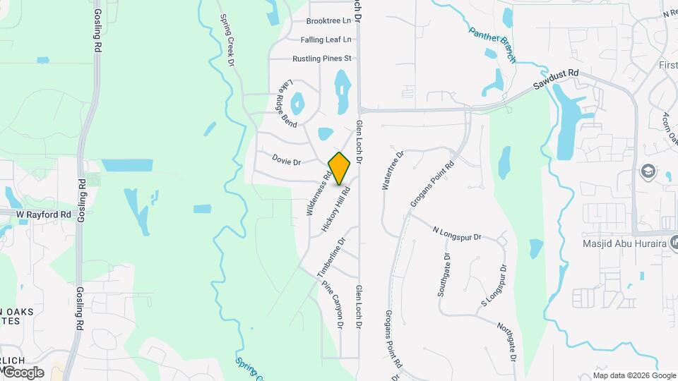 24907 Hickory Hill Rd Map and Location Details