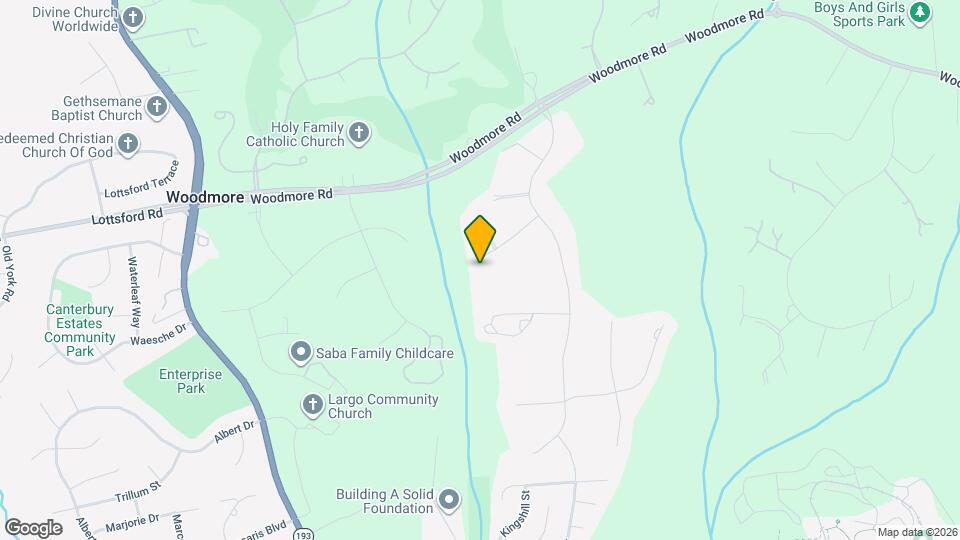 12503 Woodsong Ln Map and Location Details