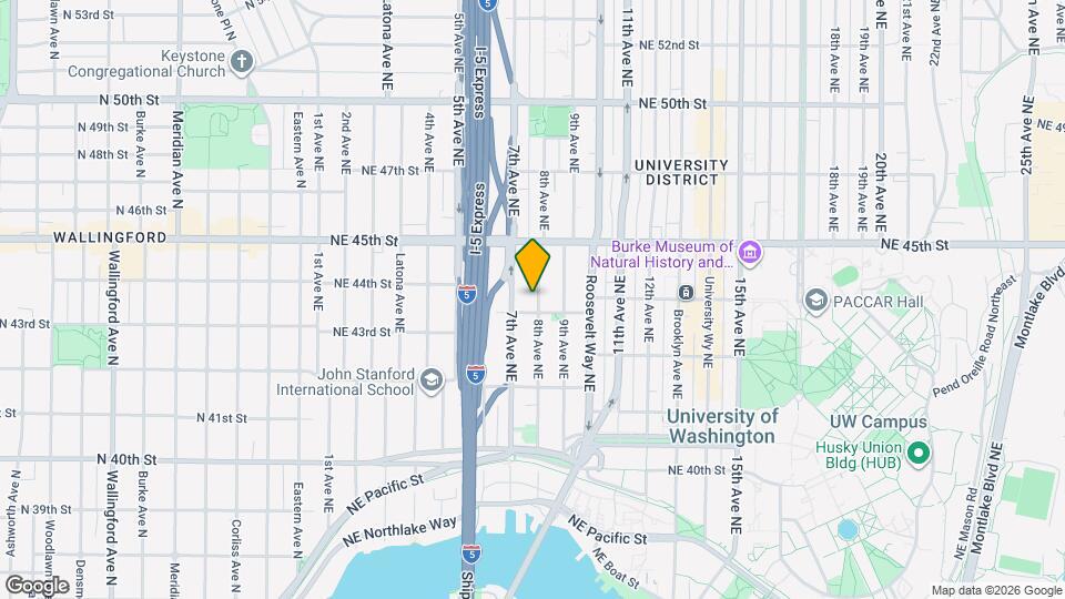 4309 8th Ave NE Map and Location Details