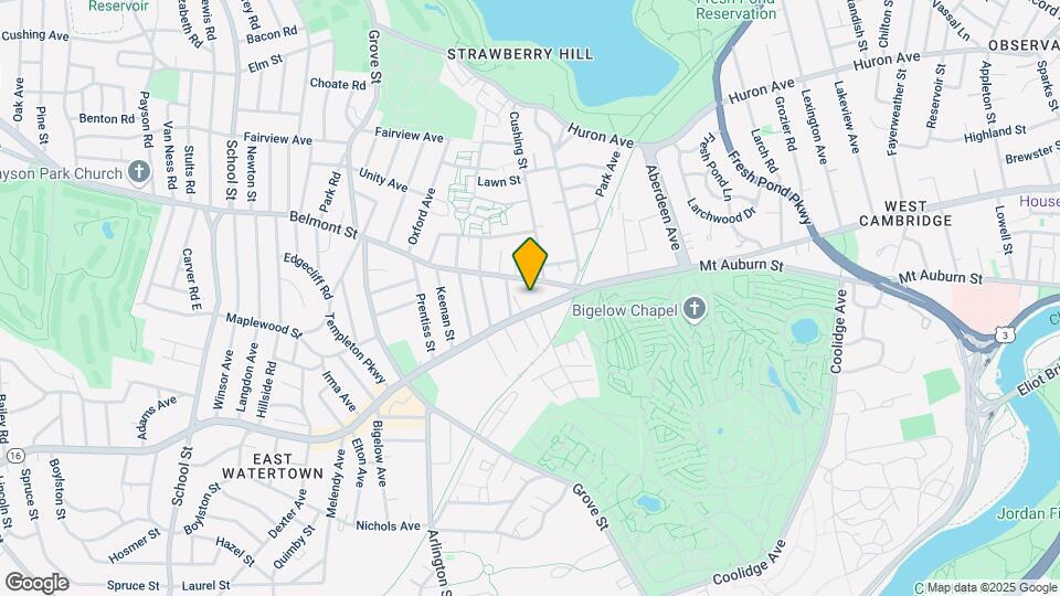 780 Mt Auburn St Map and Location Details