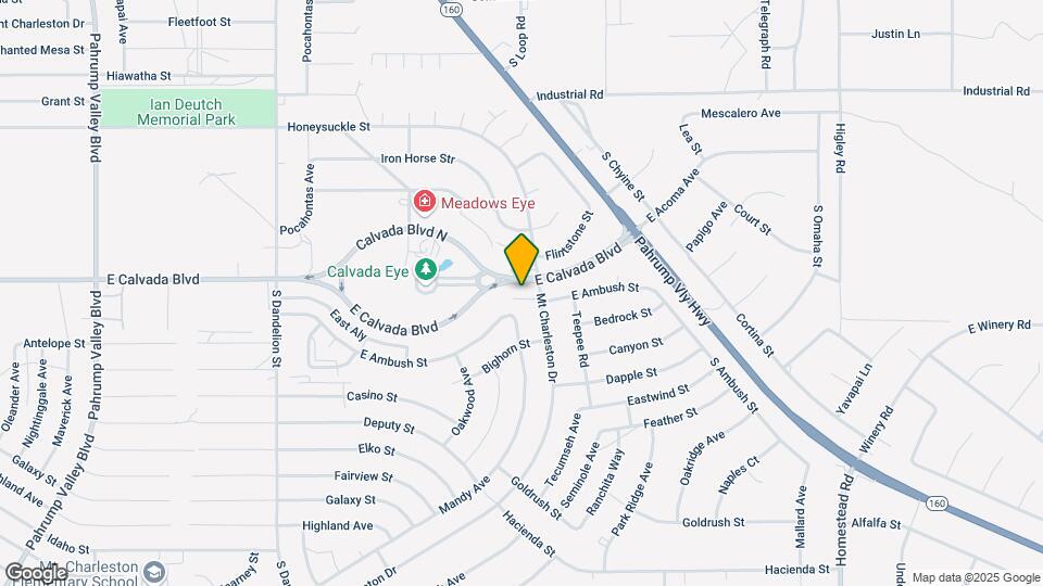 2341 E Calvada Blvd Map and Location Details