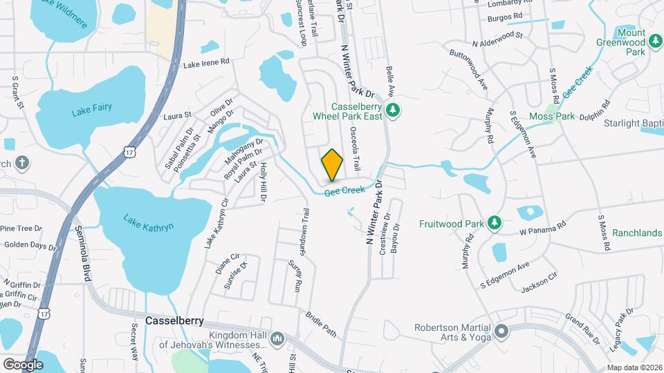 924 Gee Creek Ln Map and Location Details