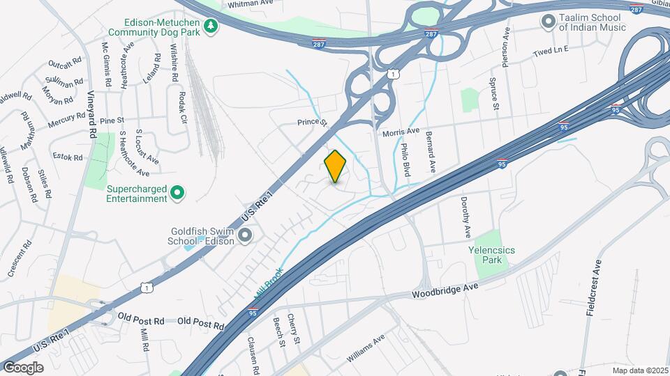 802 Edison Glen Terrace Map and Location Details