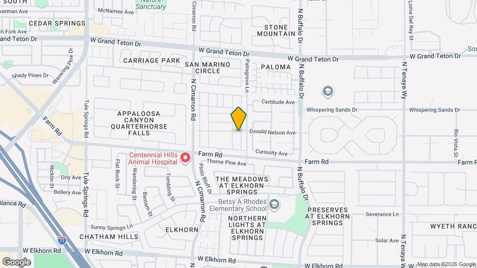 7819 Autumn Gate Ave Map and Location Details