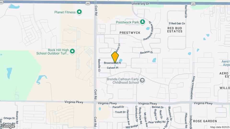 10845 Brownwood Pl Map and Location Details