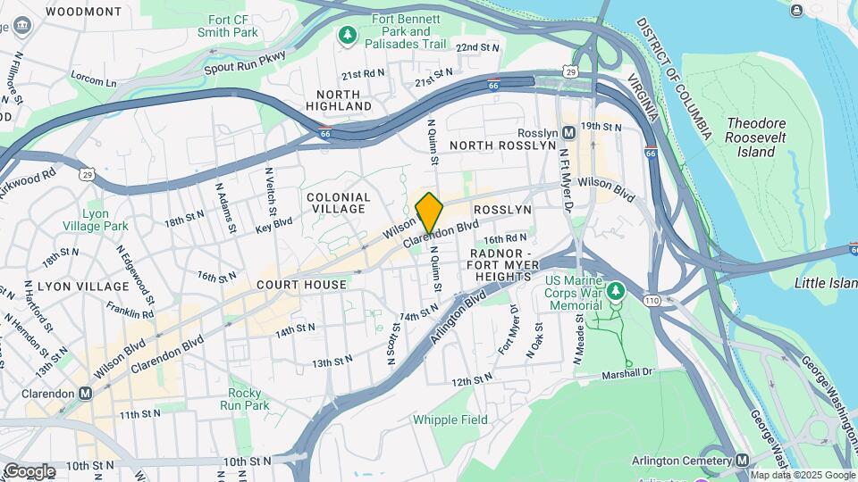 1682 N Quinn St Map and Location Details