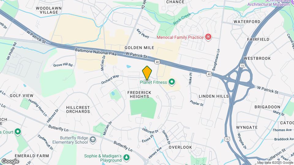 1121 Frontline Dr Map and Location Details